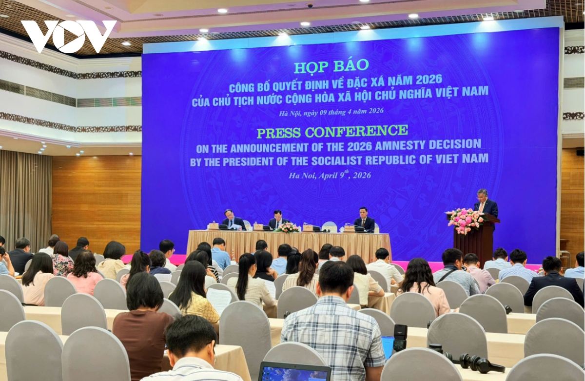 Vietnam announces 2026 amnesty, reinforcing rule of law and humanitarian balance